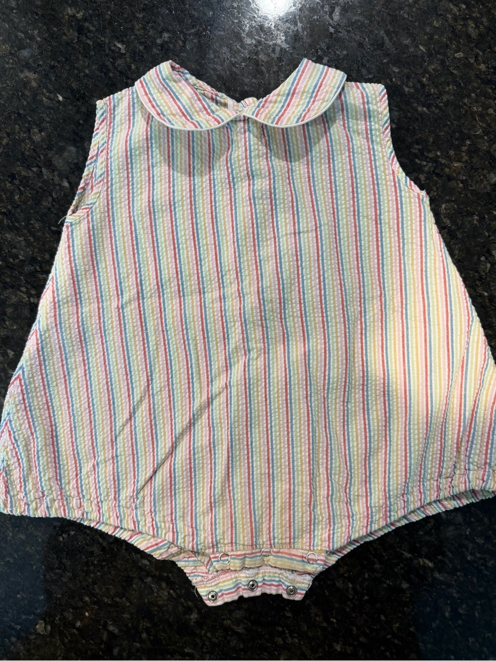 Vintage Morval Collier Bubble Outfit Size L, 26 Pounds / 18-24 Months